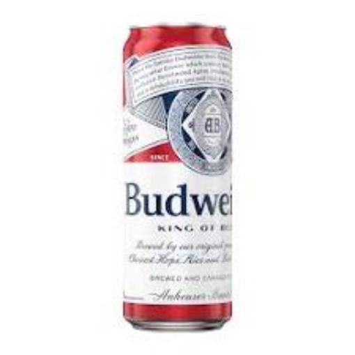 Imagen de CERVEZA BUDWEISER LATA 740 ml 