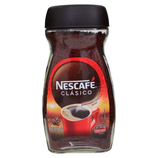 Imagen de CAFÉ INSTANTÁNEO NESCAFÉ CLÁSICO 200 g 