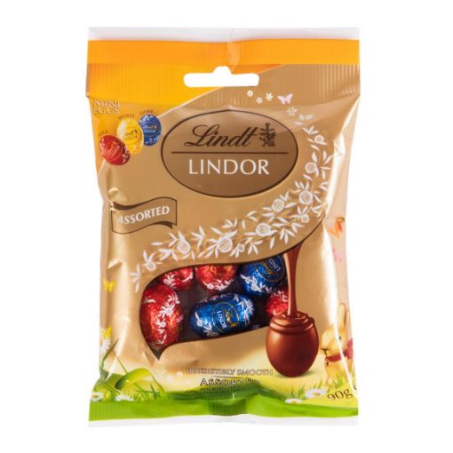 Imagen de CHOCOLATE LINDT HUEVOS DE PASCUA SURTIDOS 90 g 