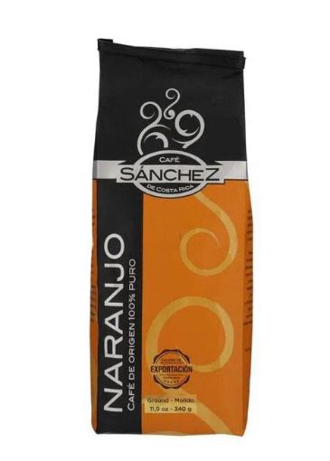 Imagen de CAFÉ MOLIDO SÁNCHEZ NARANJO 340 g 