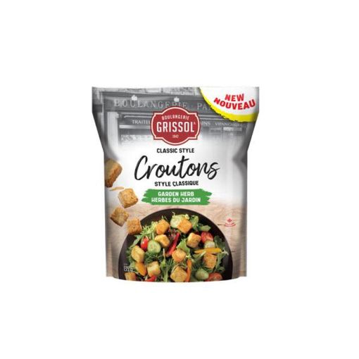 Imagen de CROUTONES GRISSOL ESTILO CLÁSICO HIERBAS DE JARDÍN 135 g 