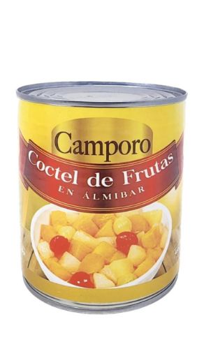 Imagen de COCTEL CAMPORO DE FRUTAS EN ALMIBAR LATA 480,00 g 