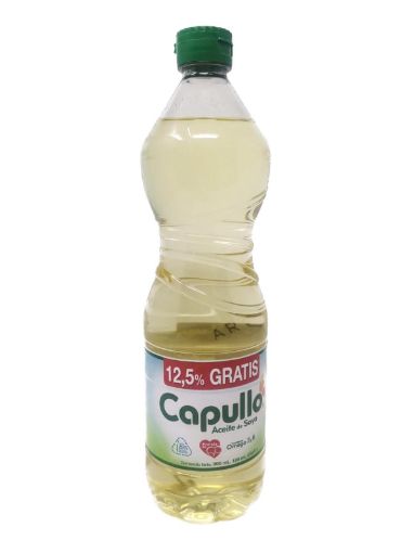 Imagen de OFERTA ACEITE DE SOYA CAPULLO 12,5% GRATIS 900 ML