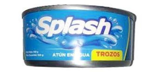 Imagen de ATÚN SPLASH TROCITOS EN AGUA 100,00 g 