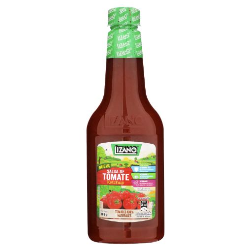 Imagen de SALSA LIZANO DE TOMATE KETCHUP BOTELLA  380,00 g 