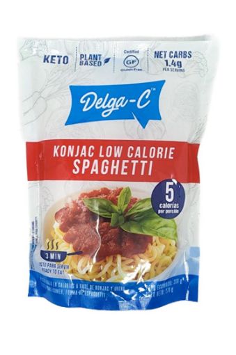 Imagen de SPAGUETTI DELGA-C DE KONJAC BAJAS CALORIAS 200,00 g 