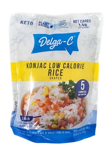 Imagen de ARROZ DELGA-C DE KONJAC BAJAS CALORÍAS 200,00 g 