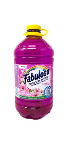 Imagen de DESINFECTANTE FABULOSO FRESCURA ACTIVA AROMA SENSACIÓN FLORAL 3785 ML