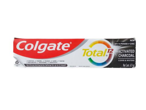 Imagen de CREMA DENTAL COLGATE TOTAL 12 CARBÓN ACTIVADO 150,00 ml 