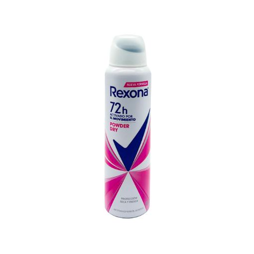 Imagen de DESODORANTE REXONA POWDER DRY 72 H PARA MUJER EN AEROSOL 150.00 ML