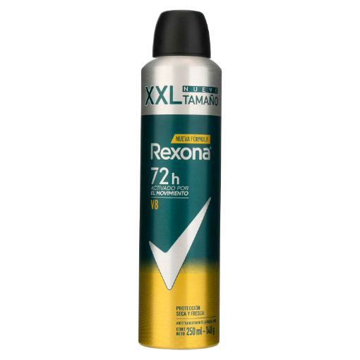 Imagen de DESODORANTE REXONA V8 PARA HOMBRE EN AEROSOL 250 ML