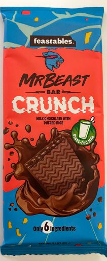 Imagen de CHOCOLATE FEASTABLES MR. BEAST CRUNCH BARRA 60.00 G