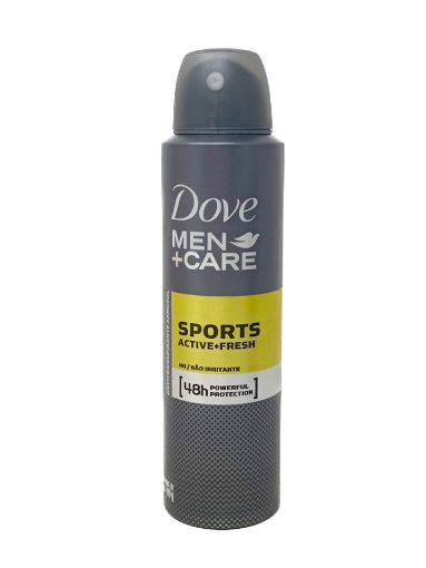 Imagen de DESODORANTE DOVE MEN + CARE SPORTS PARA HOMBRE EN AEROSOL 150 ML