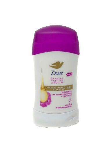 Imagen de DESODORANTE DOVE TONO UNIFORME ORQUÍDEAS & ACEITES ESENCIALES PARA MUJER EN BARRA 45 G