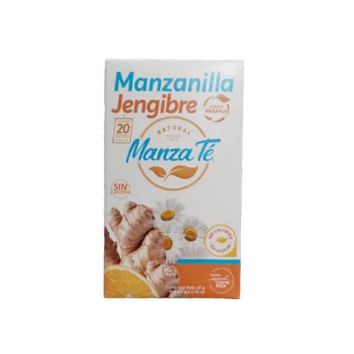 Imagen de TÉ MANZANILLA & JENGIBRE MANZA TE 20 UND 20.00 G