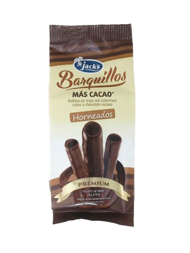 Imagen de BARQUILLO JACK'S MÁS CACAO PREMIUM 105.00 G