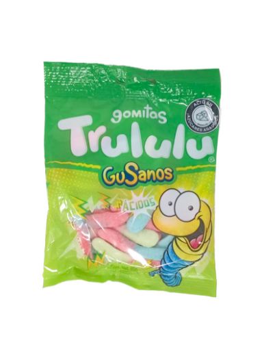 Imagen de GOMITA TRULULU GUSANOS ÁCIDA 80 G