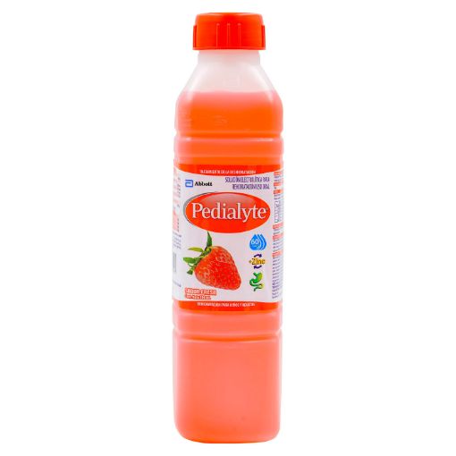 Imagen de HIDRATANTE PEDIALYTE ELECTROLÍTICO FRESA 500 ML