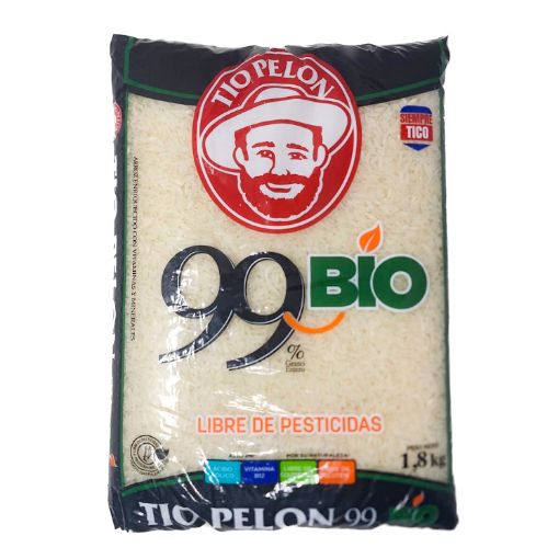 Imagen de ARROZ TÍO PELÓN BIO 99% GRANO ENTERO 1800 G