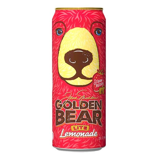 Imagen de BEBIDA ARIZONA GOLDEN BEAR LIMONADA LATA 680 ML