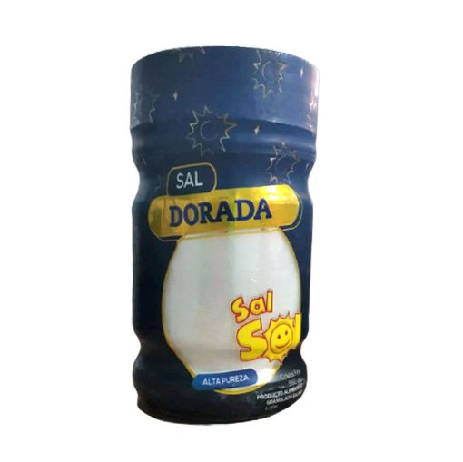 Imagen de SAL DORADA SAL SOL ALTA PUREZA FRASCO 550 G