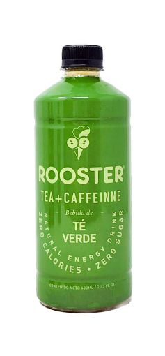 Imagen de BEBIDA ROOSTER TE VERDE CON CAFEINA CERO AZÚCAR 600 ML