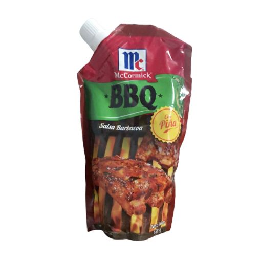 Imagen de SALSA BARBACOA MCCORMICK CON PIÑA DOYPACK  180 ML