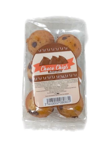 Imagen de MINIMUFFINS MARTELÉ CHOCOCHIPS 110 G