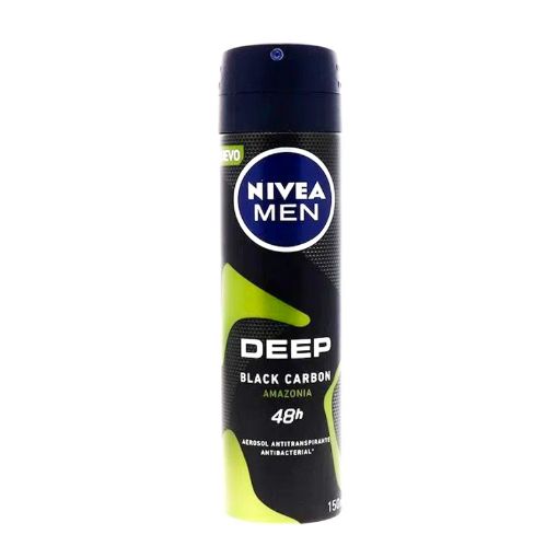 Imagen de DESODORANTE NIVEA DEEP AMAZONIA 48 H PARA HOMBRE EN AEROSOL 150.00 ML