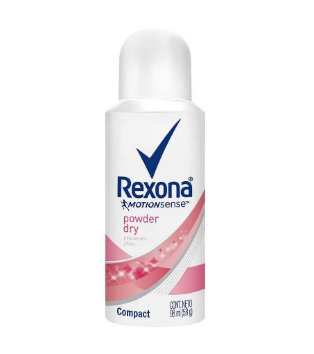 Imagen de DESODORANTE REXONA POWDER DRY 72 H PARA MUJER EN AEROSOL 98.00 ML