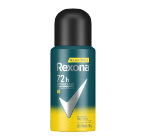 Imagen de DESODORANTE REXONA V8 PARA HOMBRE EN AEROSOL 98 ML