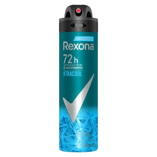 Imagen de DESODORANTE REXONA XTRACOOL 72 H PARA HOMBRE AEROSOL 150 ML