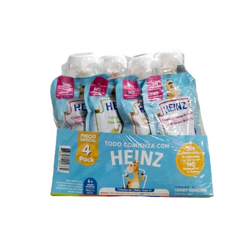 Imagen de OFERTA HEINZ 420 G-4 UND COLADO SURTIDO FLEX UP 105 G G