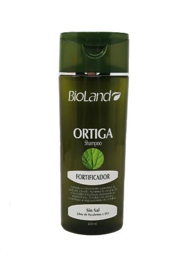 Imagen de SHAMPOO BIOLAND ORTIGA FORTIFICADOR SIN SAL 400 ml 