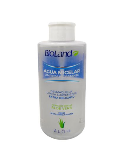 Imagen de AGUA MICELAR BIOLAND ALOE VERA 310 ml 