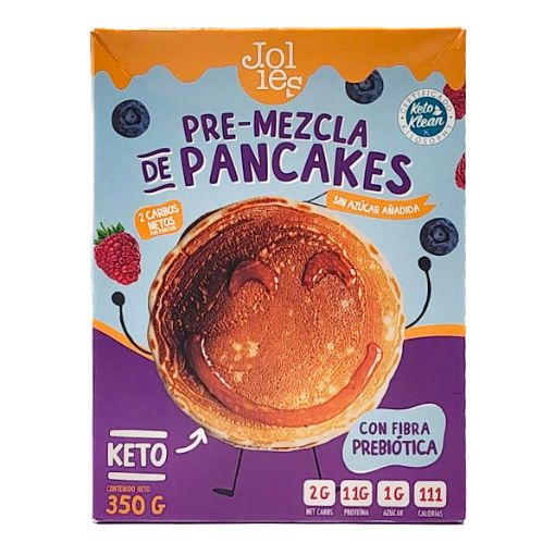 Imagen de PRE MEZCLA DE PANCAKES JOLIES KETO 350 G