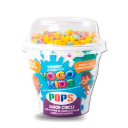 Imagen de YOGURT POPS YOGO KIDS CHICLE 125 G