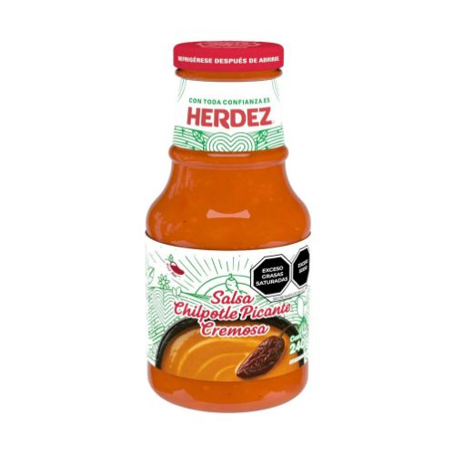 Imagen de SALSA HERDEZ CHIPOTLE PICANTE CREMOSA 240 G