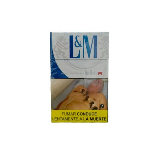 Imagen de CIGARRILLO L&M BLUE 20 UND