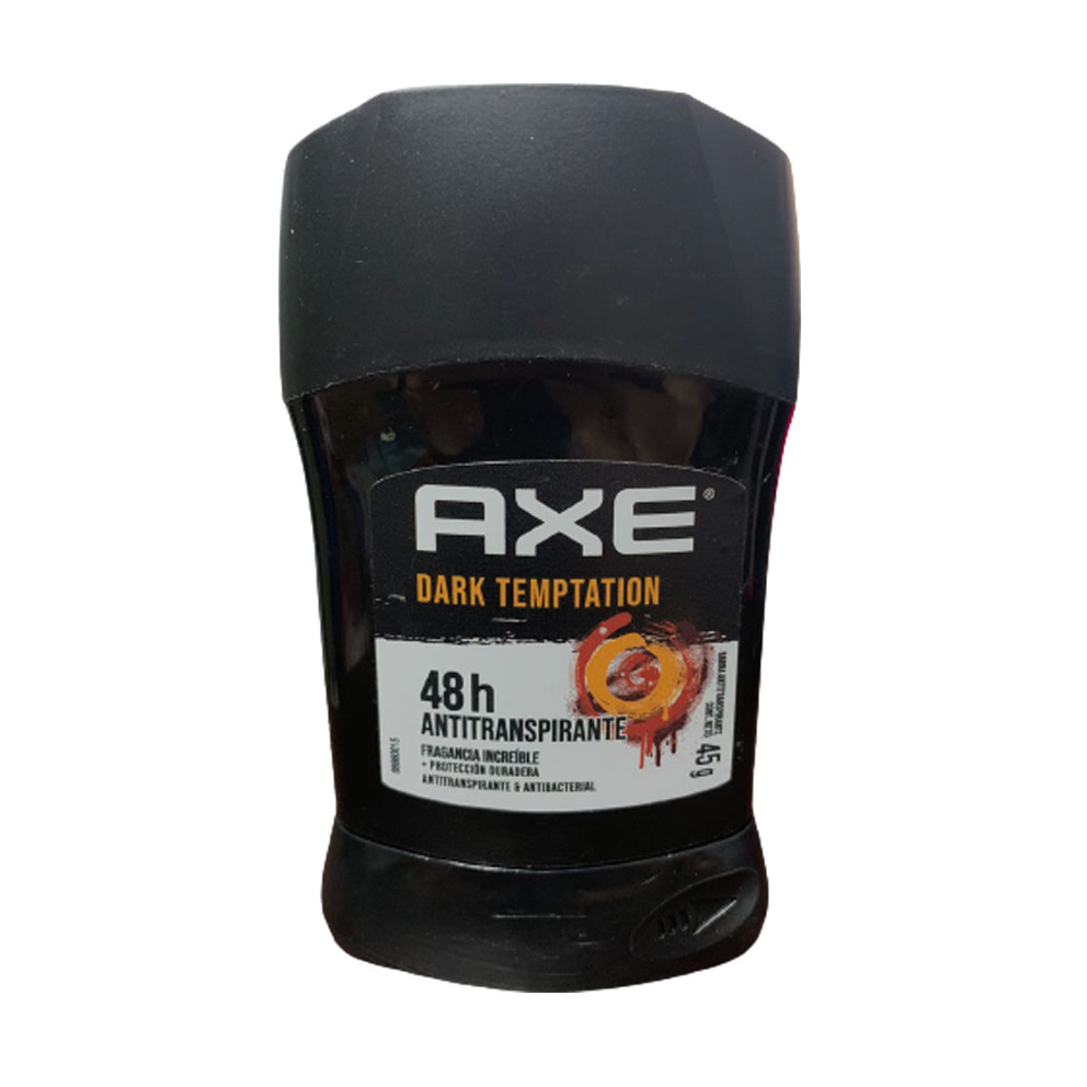 DESODORANTE AXE PARA HOMBRE DARK TEMPTATION EN BARRA 45 G-Palmares