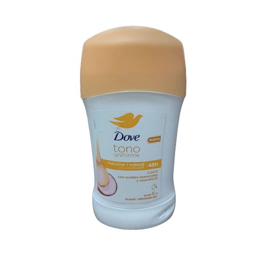 Imagen de DESODORANTE DOVE TONO UNIFORME COCO PARA MUJER EN BARRA 45.00 G