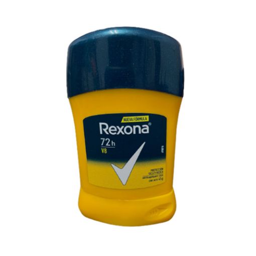 Imagen de DESODORANTE REXONA V8 72 H PARA HOMBRE EN BARRA 45.00 G