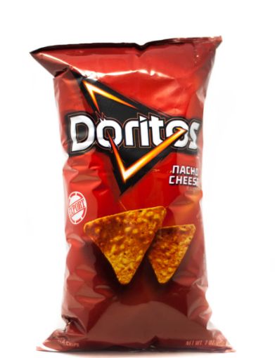 Imagen de TORTILLAS CHIPS DORITOS NACHO CHEESE 198.4 G