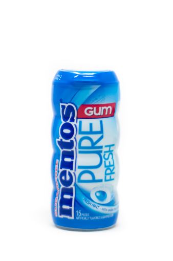 Imagen de GOMA DE MASCAR MENTOS PURE FRESH FRESH MINT 15 UND 30,00 g 