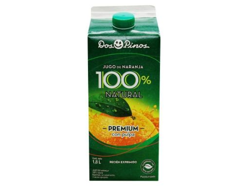 Imagen de JUGO DE NARANJA DOS PINOS 100% NATURAL PREMIUM 1800 ML 