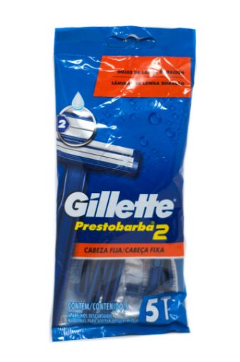 Imagen de RASURADORA GILLETTE PRESTOBARBA 5 und 