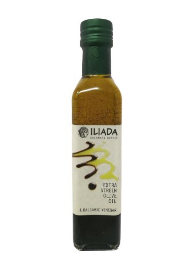 Imagen de ACEITE DE OLIVA ILIADA EXTRA VIRGEN CON VINAGRE BALSÁMICO 250.00 ML