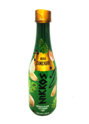 Imagen de ADEREZO NIKKOS CHIMICHURRI CON ACEITE DE OLIVA 300 ML