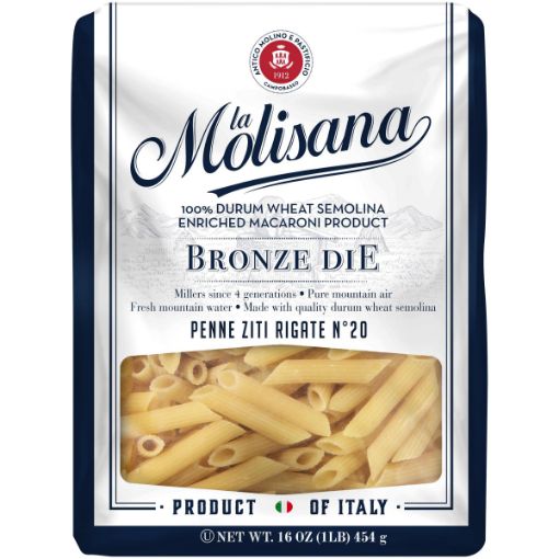 Imagen de PASTA LA MOLISANA PENNE ZITI RIGATE N° 20 454.00 g 