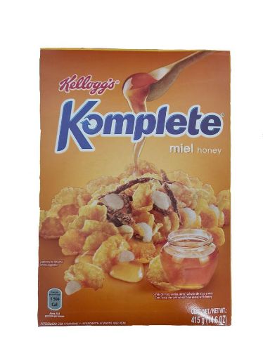 Imagen de CEREAL KELLOGGS KOMPLETE MIEL CAJA 415 G 